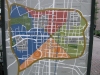 Stadtplan von Updtown - alles close together und einfach zu fuss zu erreichen