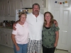 Das sind von links: Mimi, Doug (Laurie's Bruder, mitte 40, will mich vielleicht mal mit zum Jagen nehmen) und Laurie
