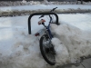 Schnee Bike Fail