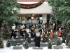 Baerenorchester in der Founders Hall der Bank of America