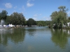 Der kleine Teich im Park
