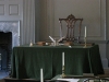 Der original Stuhl, auf dem George Washington sass